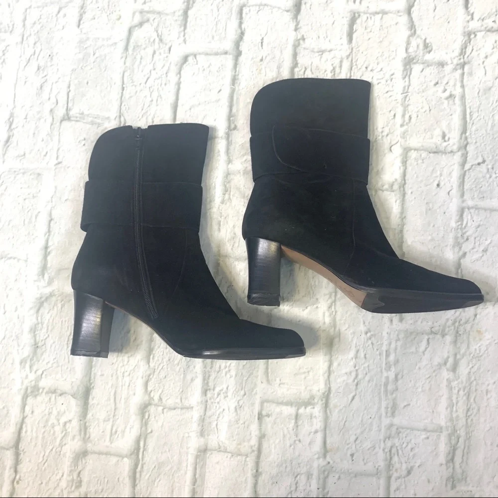 Guido Scariglia Italian suede booties